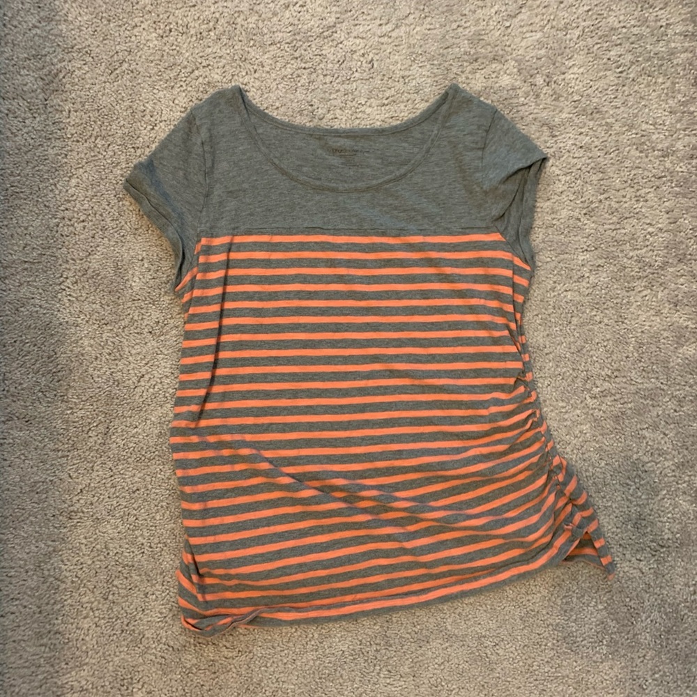 Striped Maternity Tee